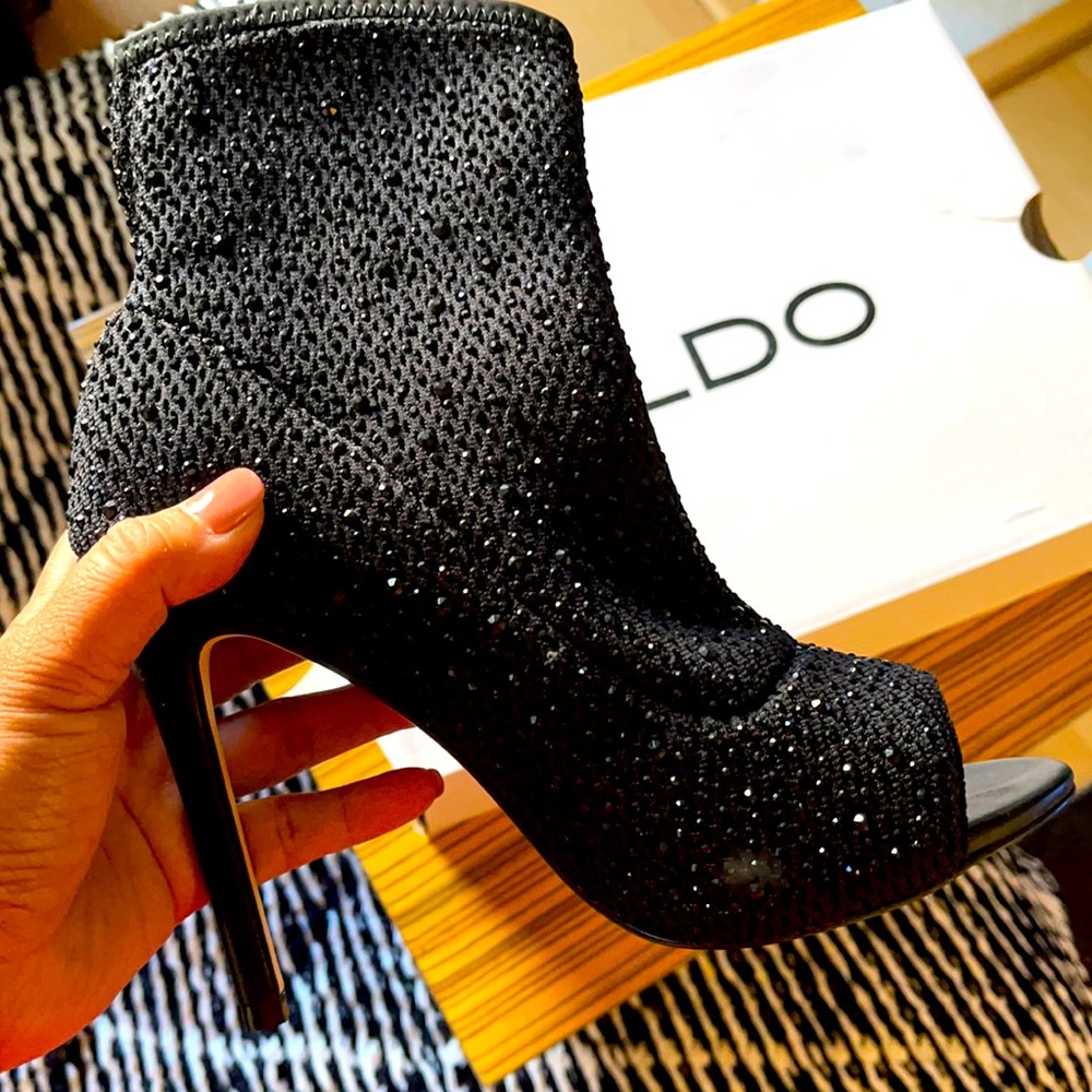 Aldo Women’s Hema open toe studded bootie